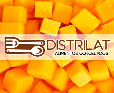Mayorista de mango en cubos congelados