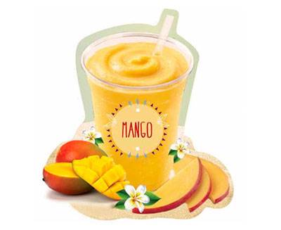 Deliciosos batidos naturales con frutas congeladas Smoothies