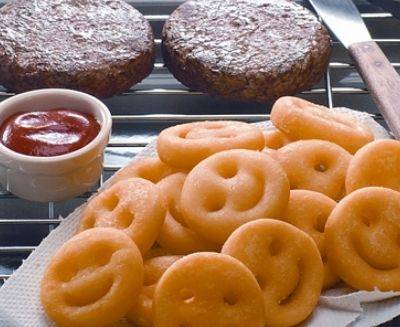 Distribuidor de papas fritas congeladas