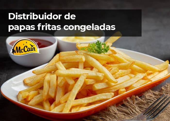 Distribuidor de papas fritas congeladas