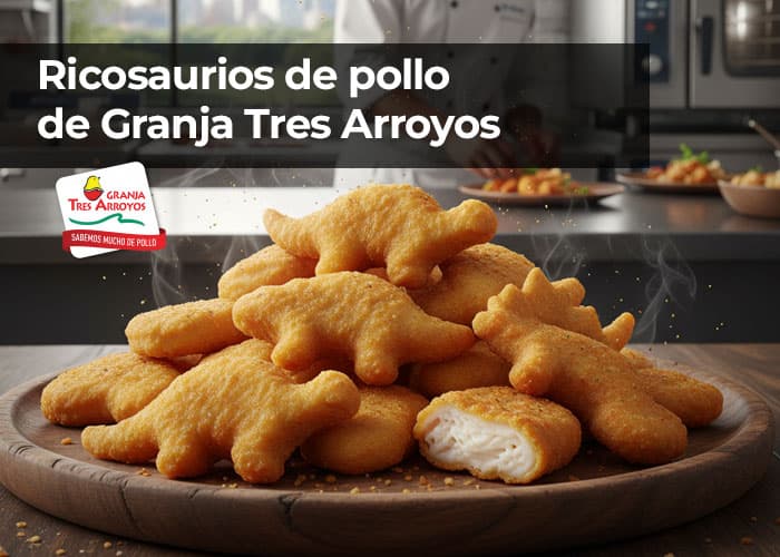 Ricosaurios de Pollo de Granja Tres Arroyos: El Bocado Favorito de Todos