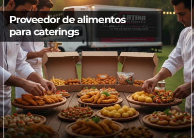 Proveedor de alimentos para caterings 