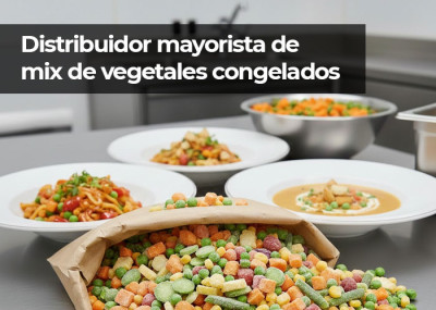 Distribuidor mayorista de mix de vegetales congelados