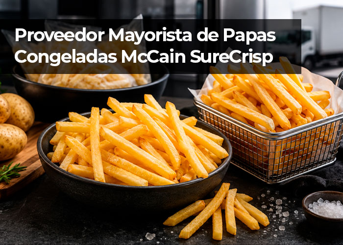 Proveedor Mayorista de Papas Congeladas McCain SureCrisp en Buenos Aires